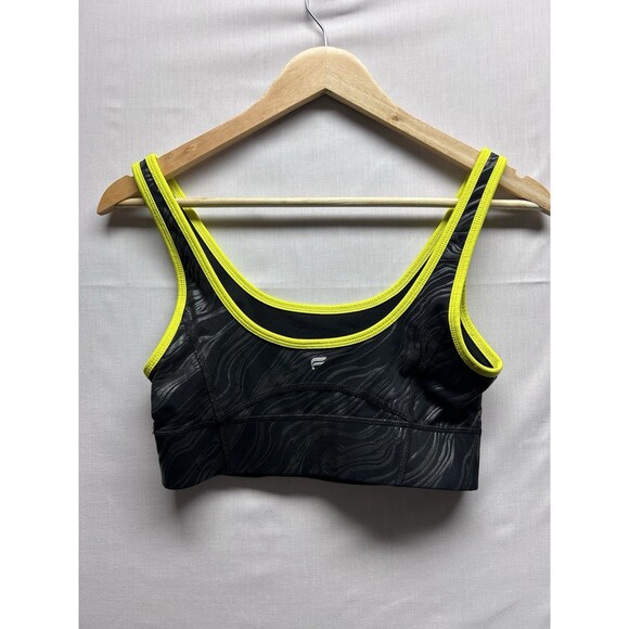 Fabletics High Waisted Leggings/sports Bra Combo Women’s Small Black - Picture 10 of 11